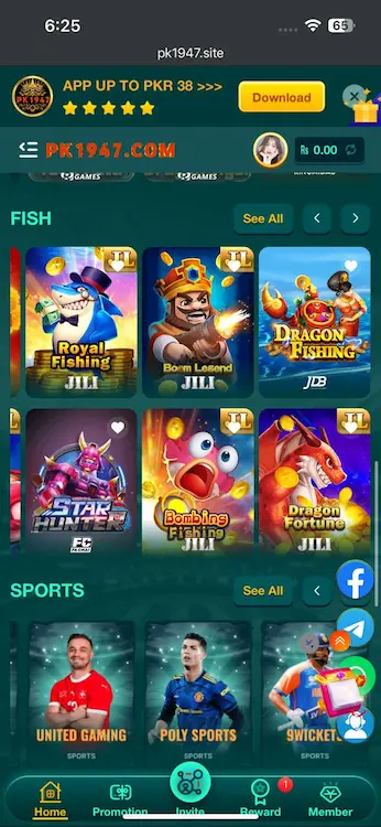 pk1947 game