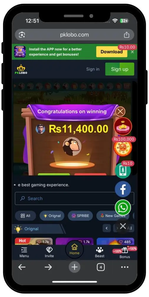 pklobo game