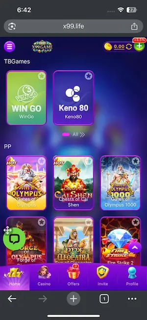 X99 Game