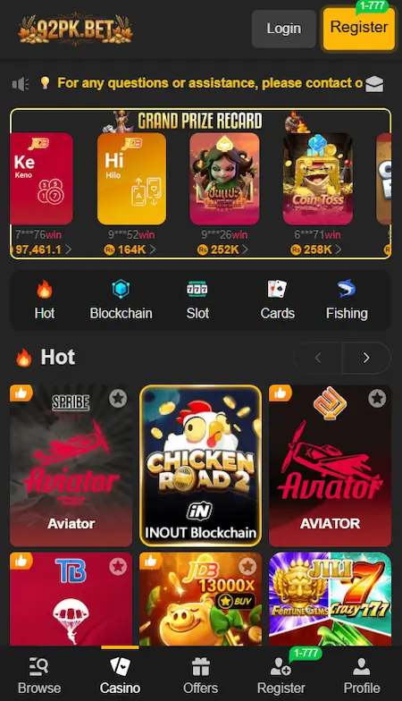 92PK Bet