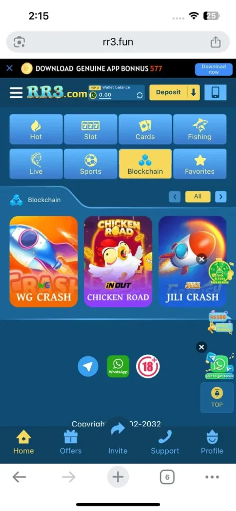 rr3 game login