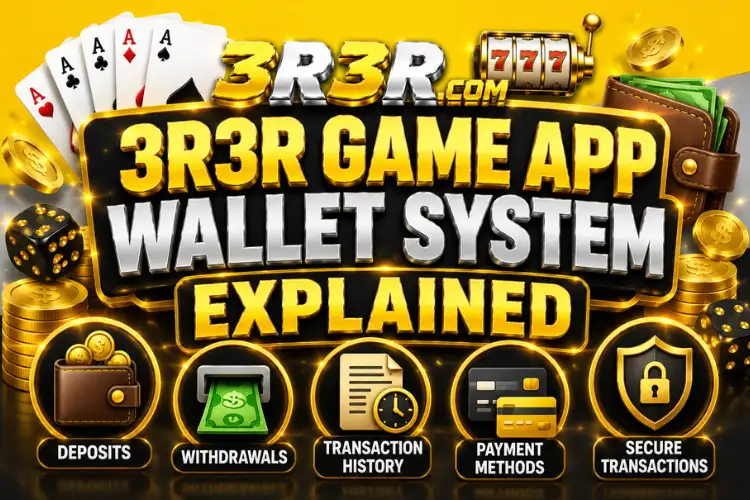 3R3R Game Withdrawal