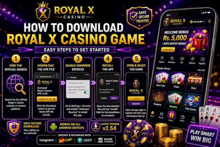 Royal X Casino Download