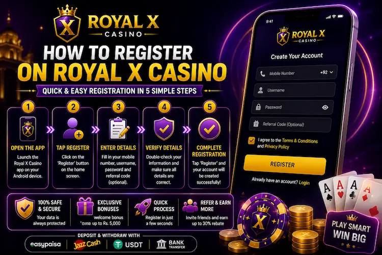 Royal x casino login