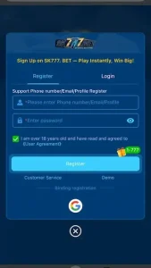 Sk777 login