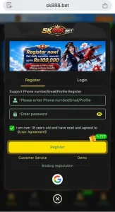 sk888 game login