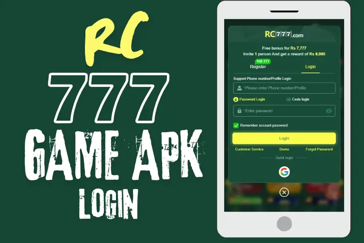 RC777 Game Login